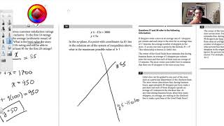 [Questions 33-38] SAT TEST 3 - Math Calculator Section