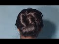 simple hairstyle for everyday || hairstyles for long hair bun style