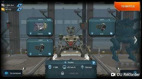 War robots test server 4.2/ my first video