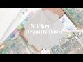 Sticker Organization | Ft. Simply Gilded, Cozy Paper Co and The Functional Planner Co.