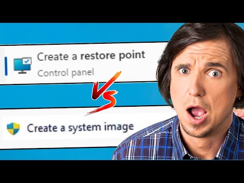 System Restore VS System Image Recovery (What to USE?) 2024
