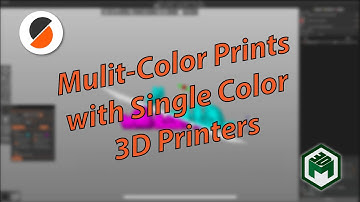 Print Multi-color models on single color 3D Printers - PrusaSlicer Tutorial