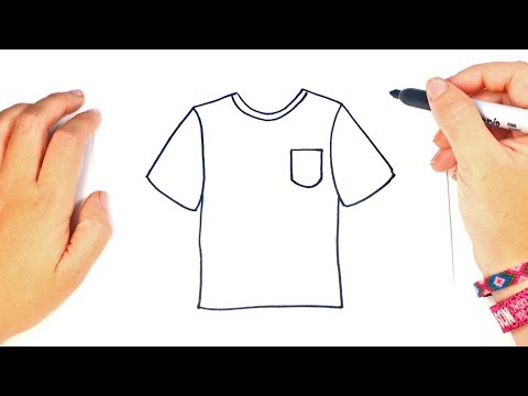 How to draw a T-Shirt Step by Step