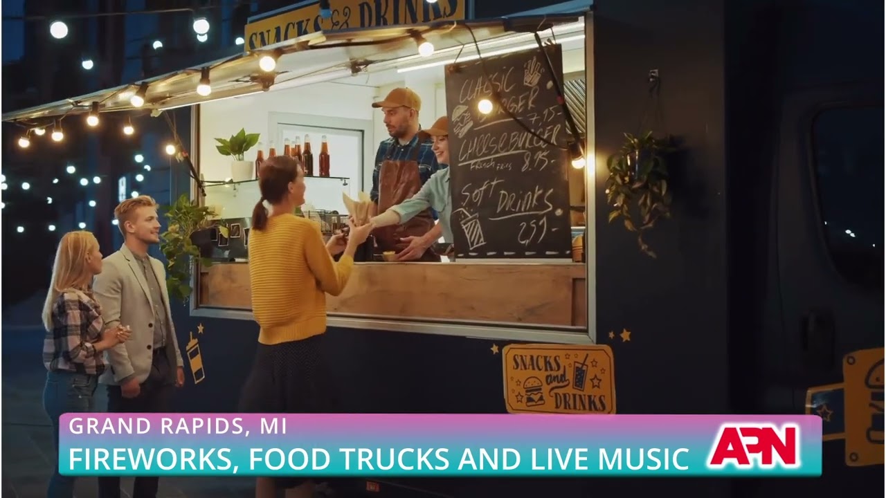 Fireworks, food trucks and live music for 4th of July celebrations in Grand Rapids, MI