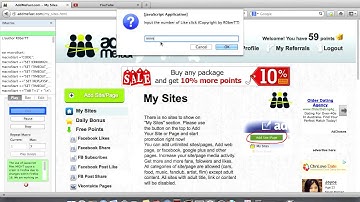 How to use iMacros script for addmefast part 2.