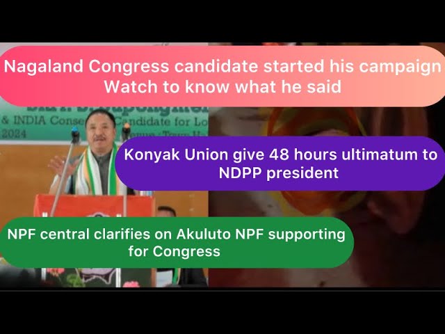 EP 975 Morning Exclusive News update in Nagamese Aloto Naga TV