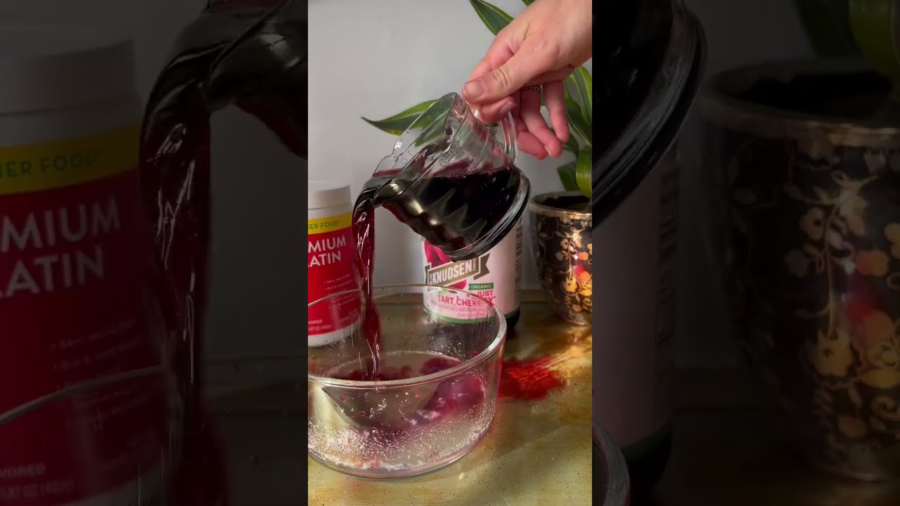 Jello for Gut Health? 😃 Great end of summer recipe! 