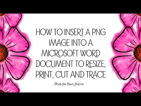 Video: Cum deschid un fișier PNG în Word?