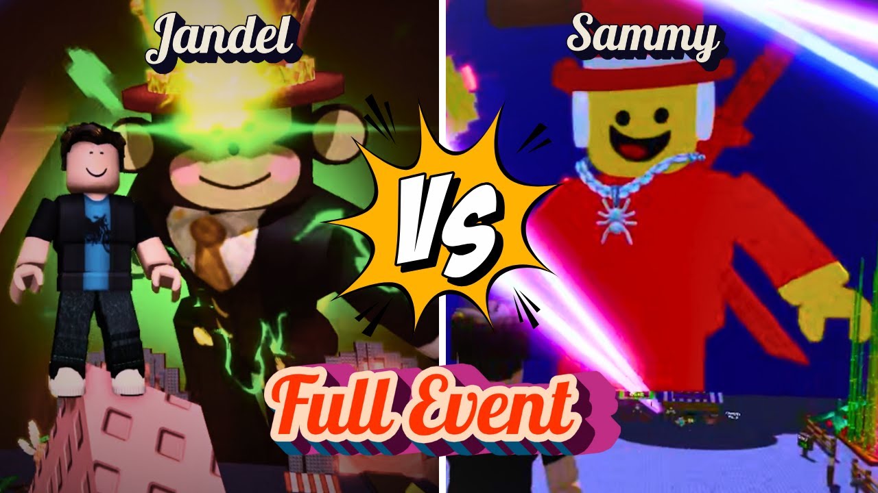 Jandel vs Sammy | The Biggest Roblox Showdown EVER - YouTube