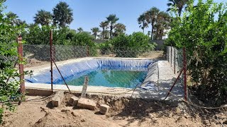 Installation d'Un Etang de 64m3 à Thiès. Un Bassin Pas Comme Les autres