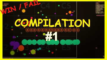 AGARIO ☆ Win / Fail Compilation #1