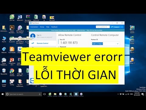 #1 Lỗi Teamviewer — teamviewer erorr- Team view bị chặn Mới Nhất