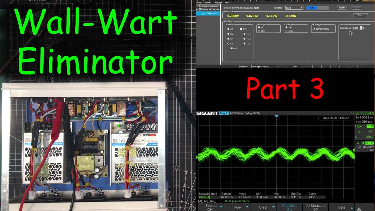 0103 - Wall-Wart Eliminator Part 3:  Putting it to the test..