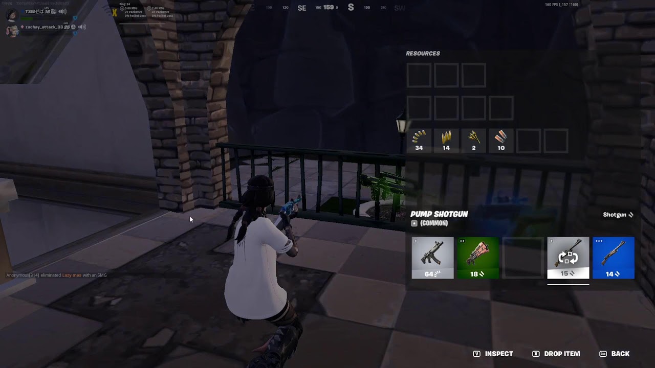 first time playing zero build zach33 he is crazy at the game go check his youtube out