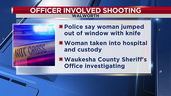 Walworth Co. woman in critical condition after deputy shoots her