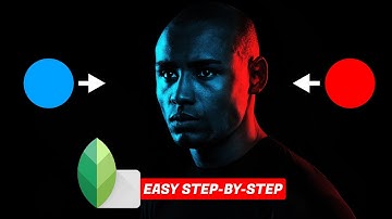 Simple Way To Apply a DUAL LIGHTING Effect In Snapseed!