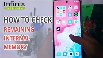 How To Check Remaining Internal Storage On Infinix Note 30 NFC/Note 30 Pro
