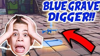 Convincing a Scammer There's a BLUE GRAVE DIGGER!! (Scammer Get Scammed) Fortnite Save The World PVE