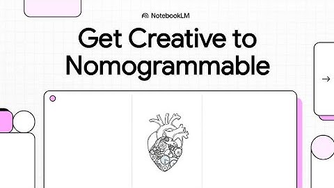 How "Get Creative!" Became "Get Nomogrammable!" | A Video Overview by NotebookLM