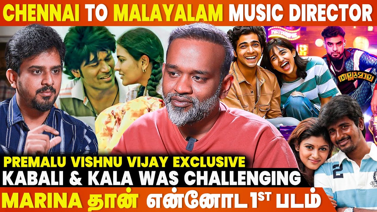 Vadachennai UNSEEN: Kaarkuzhal Kadavaiye Song Making - Vishnu Vijay Exclusive | Premalu | TTT