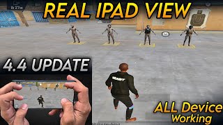 How to Get iPad View in PUBG/BGMI 4.4 Update on Android 🔥 Working Method