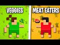 Would Veggies or Meat Eaters Win? - WorldBox
