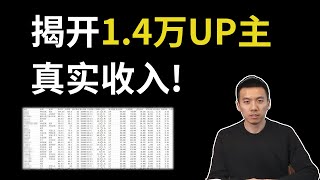 我爬取29万条数据，搞清了B站UP主真实收入！ | 中国商业 哔哩哔哩 Bilibili