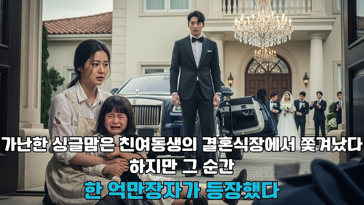 가난한 싱글맘이 친여동생의 결혼식장에서 쫓겨났다, 그때 한 억만장자가 나타났다