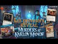 Les 1er reveal des meutres au manoir de karlov sont l  des cartes magnifiques en vue 