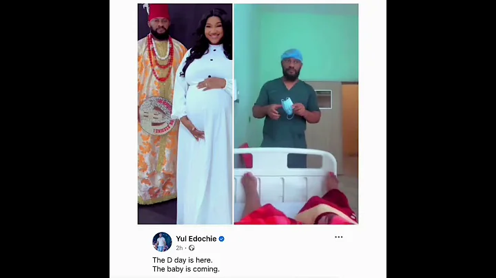 “The Baby Is Coming! – Yul Edochie Shares Video from Judy’s Labour Ward 🤰🏾 #yuledochie #judyaustin