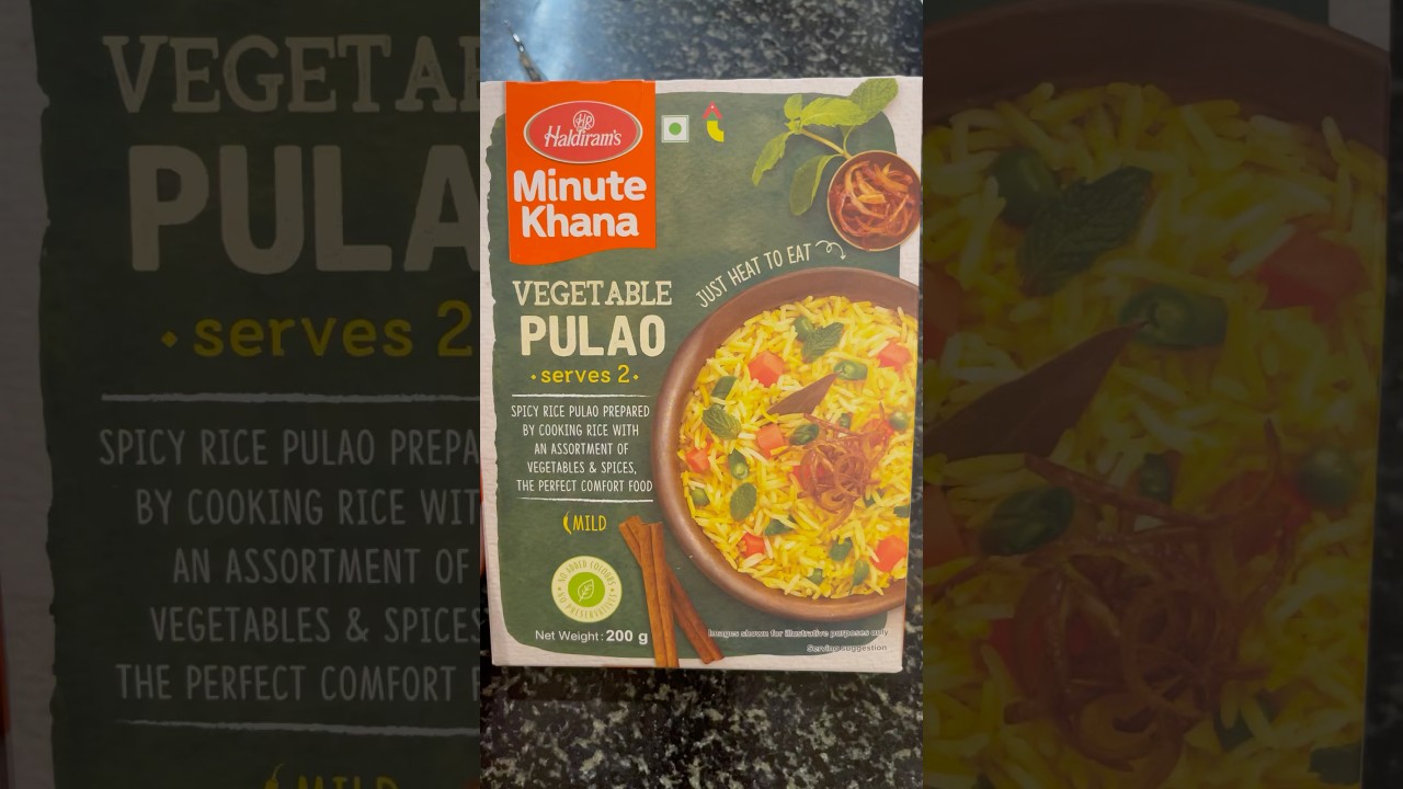 Haldiram’s Ready to Eat Vegetable Pulao 