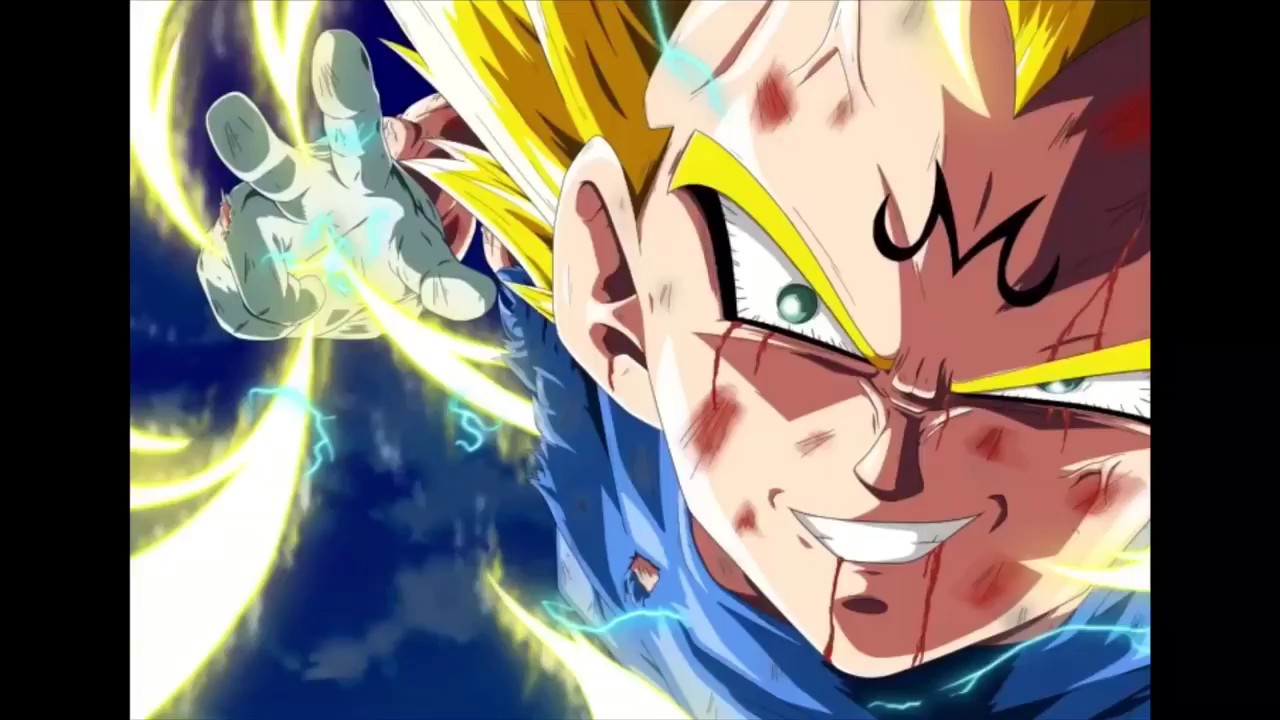 Majin Vegeta Atomic Blast Speed Art
