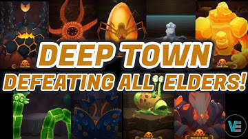 DEEP TOWN - Defeating all Elder Bosses in Consecutive Order! [HD]