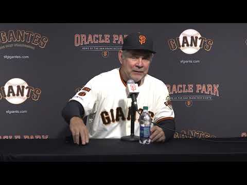 Bruce Bochy | Final Question as Giants manager