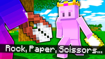 Minecraft Manhunt, Rock Paper Scissors