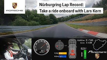 Nürburgring Nordschleife Lap Record: Onboard the New Panamera with Lars Kern