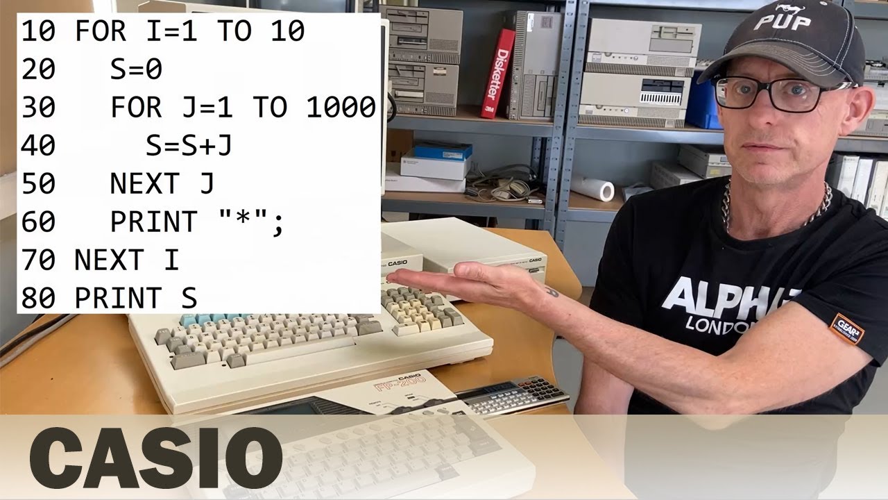CASIO FP-1100 - FP-200 - PB-100 - Speed Test! - YouTube