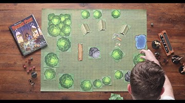 Dungeon Craft Forest Map Set Up Time lapse Video