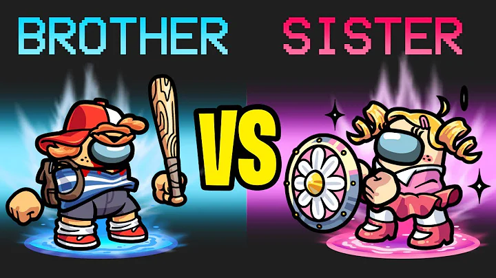 Irmão vs Irmã: Uma batalha épica no Among Us!