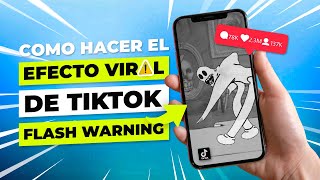 ⚠️ EFECTO VIRAL de TIKTOK Flash Warning - TUTORIAL After Effects ⚠️