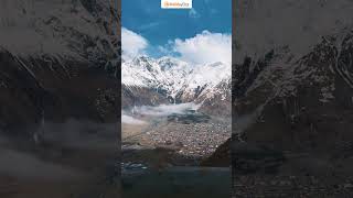 Frozen Ladakh motorcycle journey #ladakh #snow #adventure