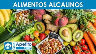 7 Alimentos ALCALINOS Buenos para tu Salud 😱💪 | QueApetito