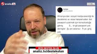 Almanya’dan Devletimize Ve Cumhurbaşkanımıza Hakaret Eden Biri Suan Vatansız Ve TR’ye Girişi Yok Almanya’dan Devletimize Ve Cumhurbaşkanımıza Hakaret Eden Biri Suan Vatansız Ve TR’ye Girişi Yok