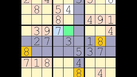 How to Solve Washington Post Sudoku Expert?  1 June, 2024