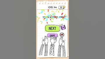 Brain Test. Level 144. How to defeat the wizard?