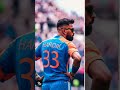 Hardik Pandey is a attitude allrounder 🥵#in #india #team #worldcricketreview