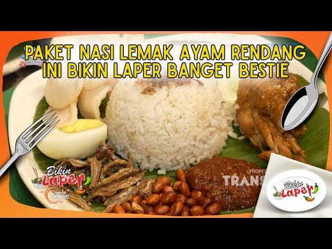 Ayam Rendang Nasi Lemak