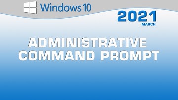 Administrative Command Prompt