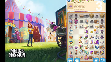 Merge Mansion | Circus Caper  Event Part 3 🎩🎩