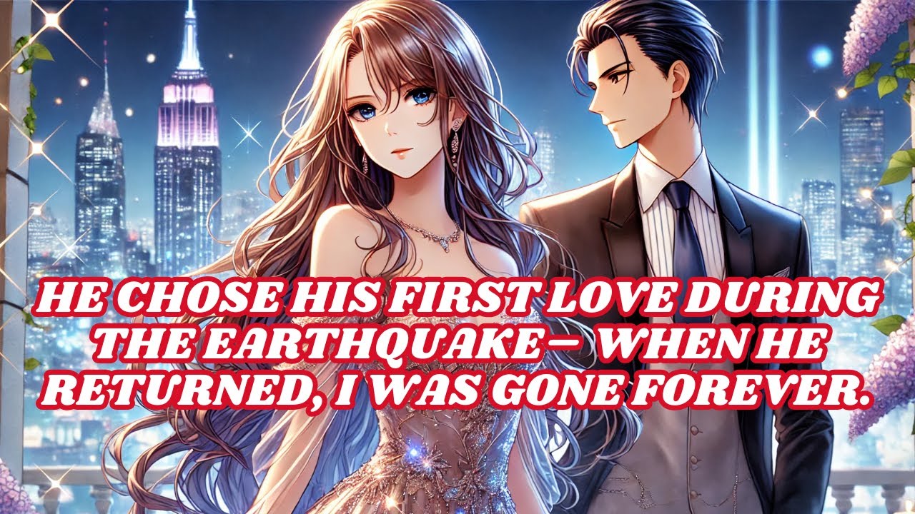 HE CHOSE HIS FIRST LOVE DURING THE EARTHQUAKE. WHEN HE RETURNED, I WAS GONE FOREVER.